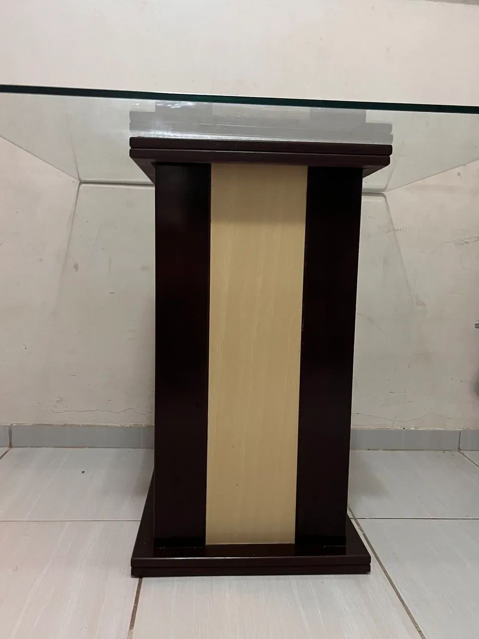 Mesa de vidro 4 lugares  - Foto 4