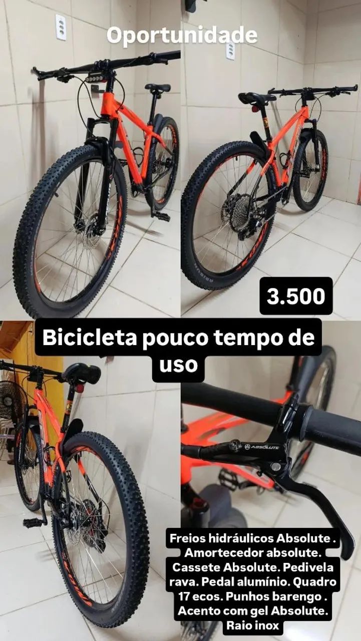 Bicicleta mais nova do Estado