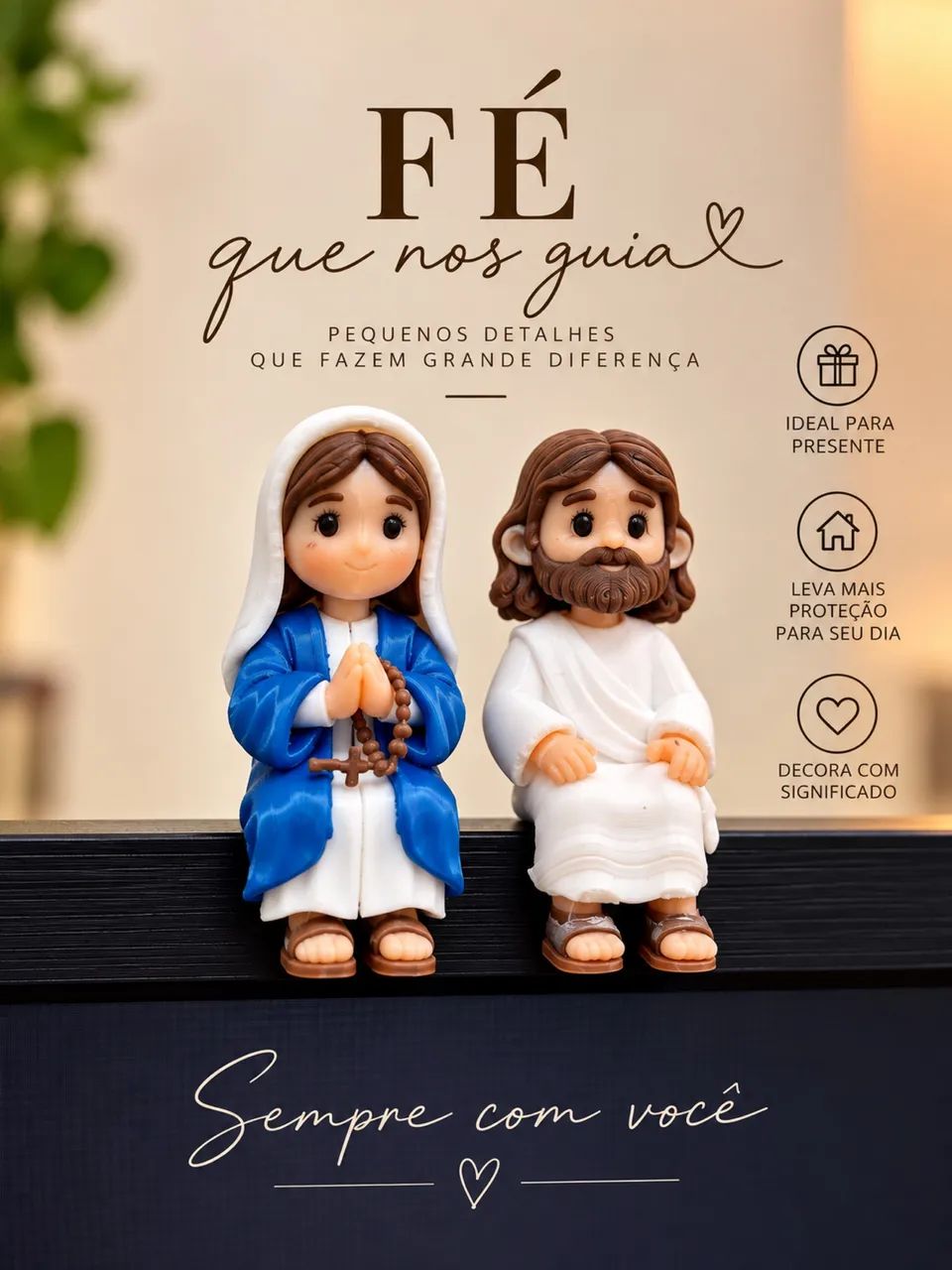 Mini Jesus e mini Maria  - Foto 2