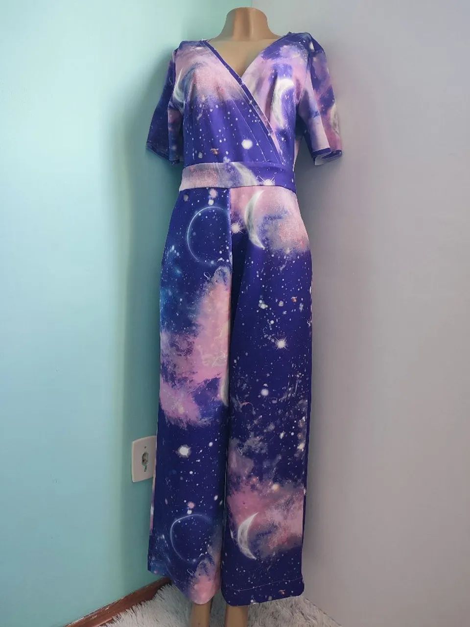 Macacão longo feminino estampado  - Foto 4