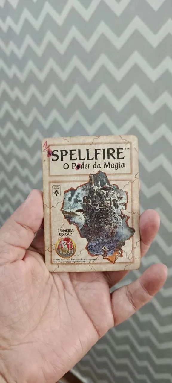 Flint 1st Edition Spell レリーフ ワンオーナー Cartas Spellfire 1ª edição 1994 - lote com 4 unidades - Hobbies e