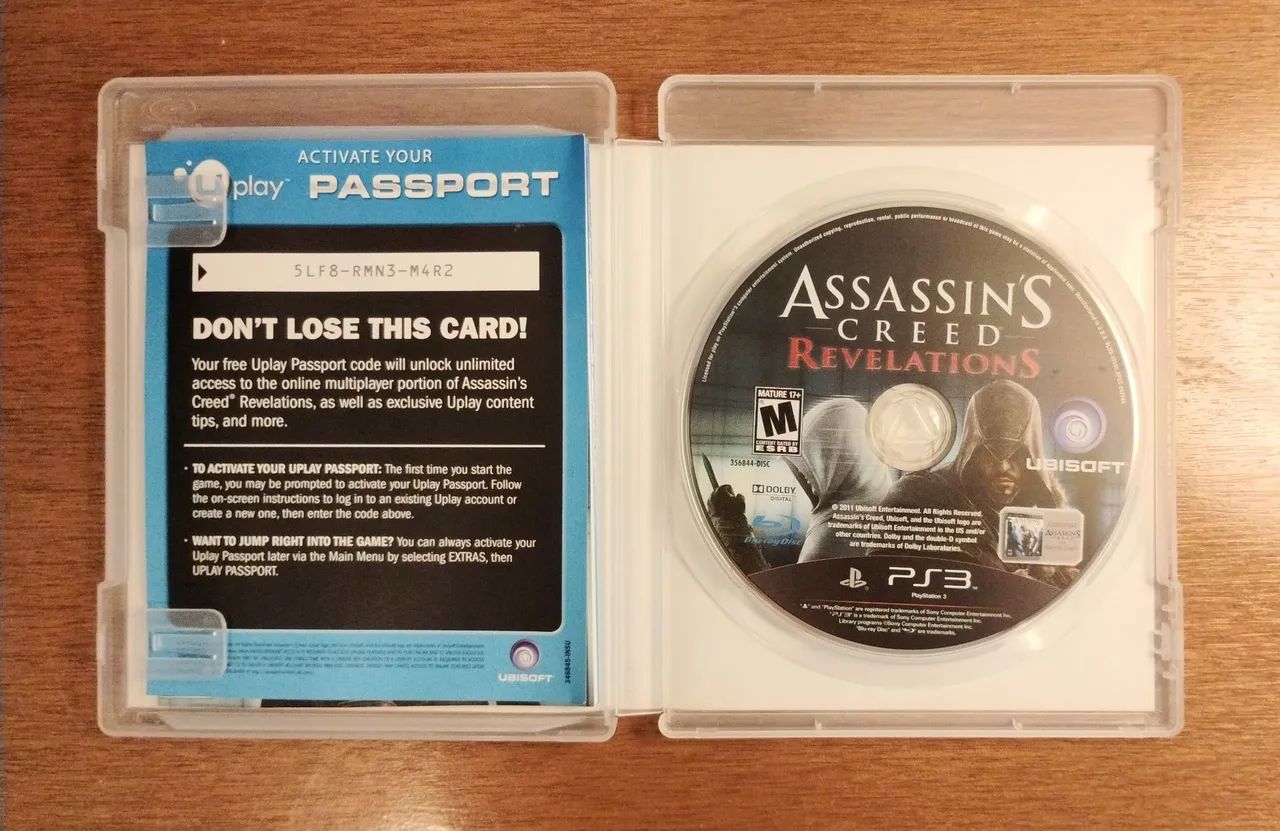 Jogo  Assassins Creed Revelations em mídia física usada para PS3. - Foto 3