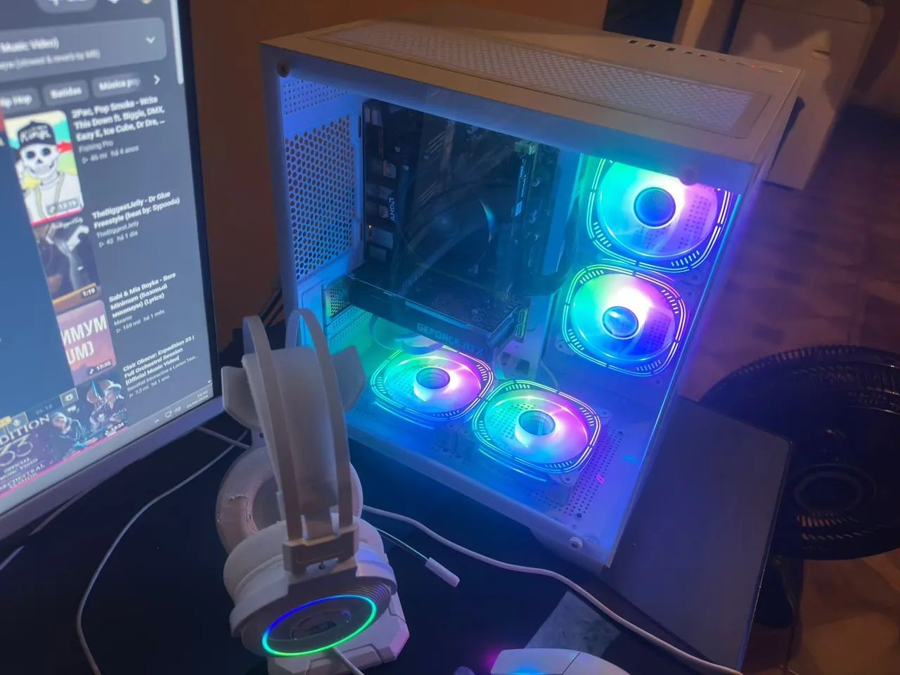 PC gamer completo Full white  - Foto 3