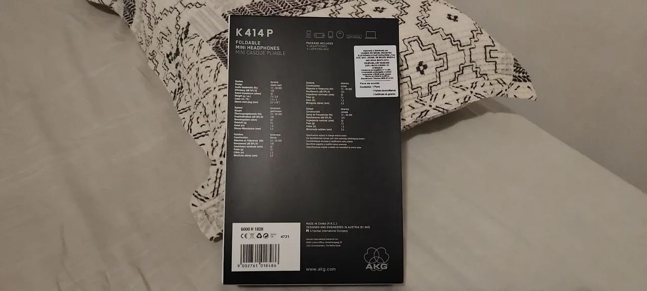 Fone akg 414 - Foto 2