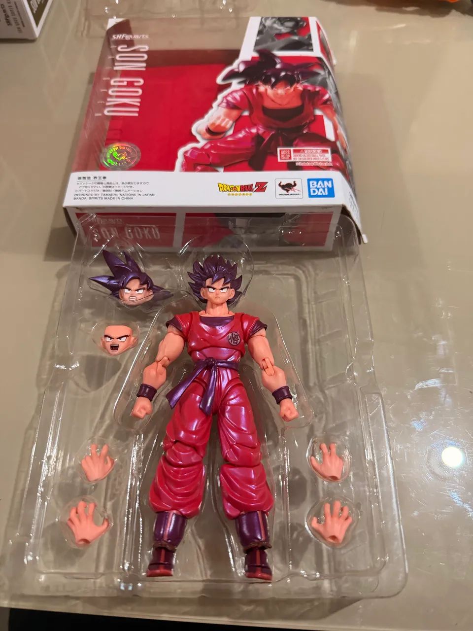 Goku kaioken shf original bandai - Foto 3