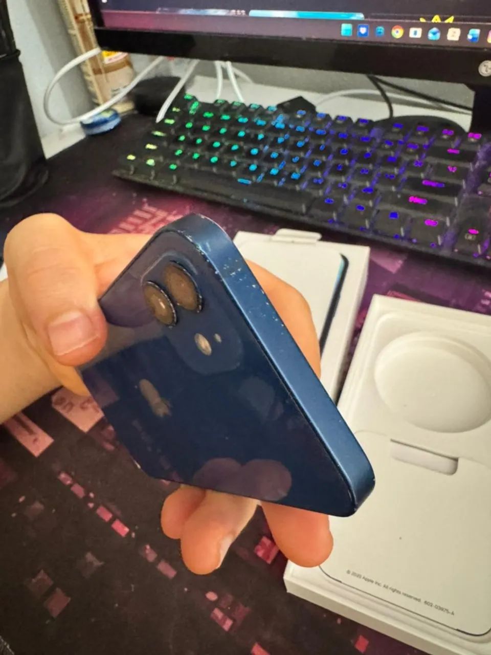 IPHONE 12 AZUL - Foto 2