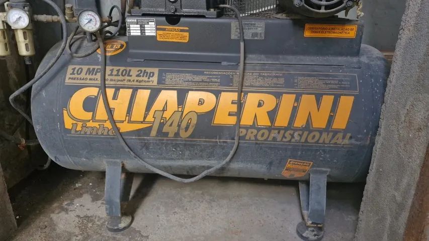 Compressor de Ar Chiaperini 10 MP 110L - Foto 2