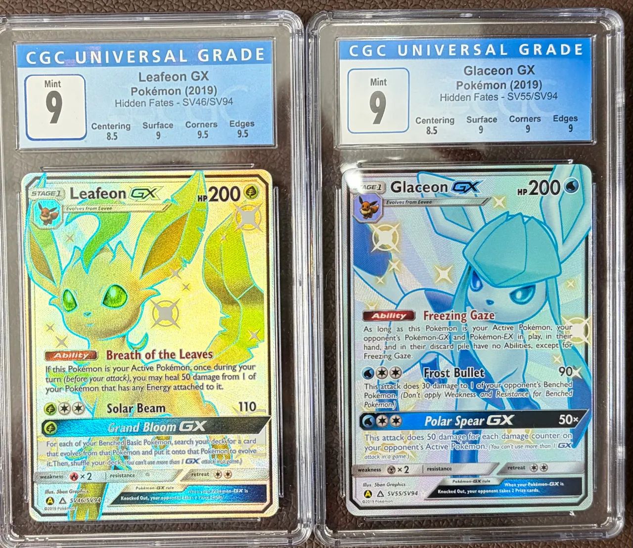 Glaceon e Leafeon CCG 9