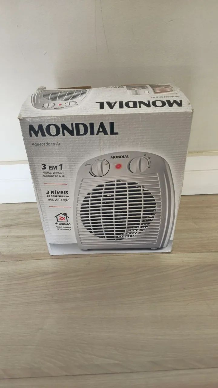Aquecedor Mondial 3 em 1
