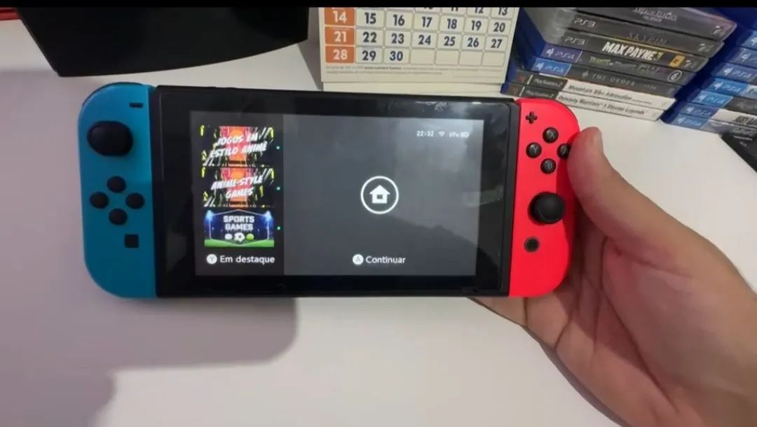Nintendo switch V2 128gb - Foto 3