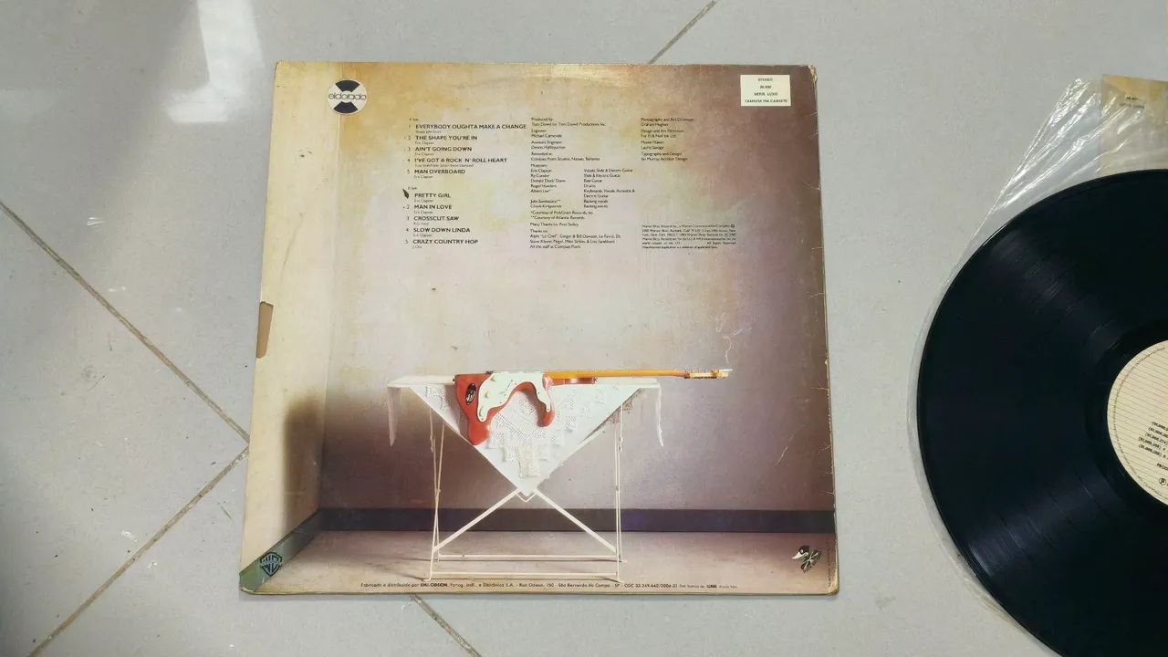 LP Eric Clapton - Money and Cigarettes - Foto 2