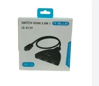 Switch Divisor HDMI 3 em 1 IT BLUE LE-4129 - Foto 2