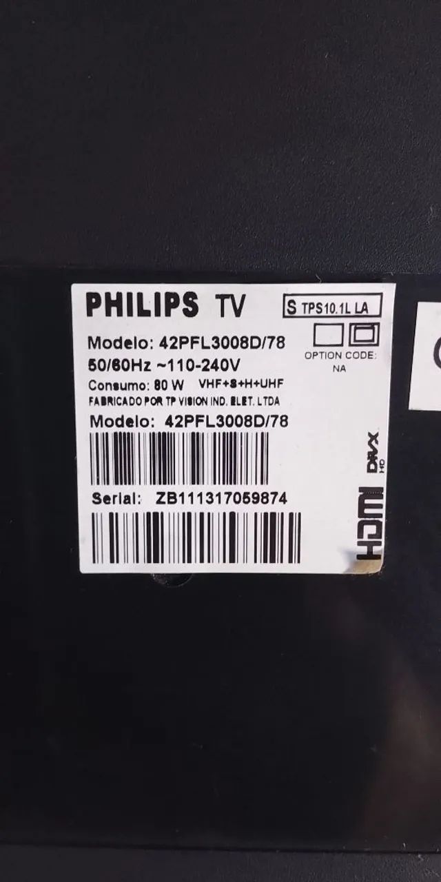 Vendo tv 42 polegadas Philips  - Foto 2