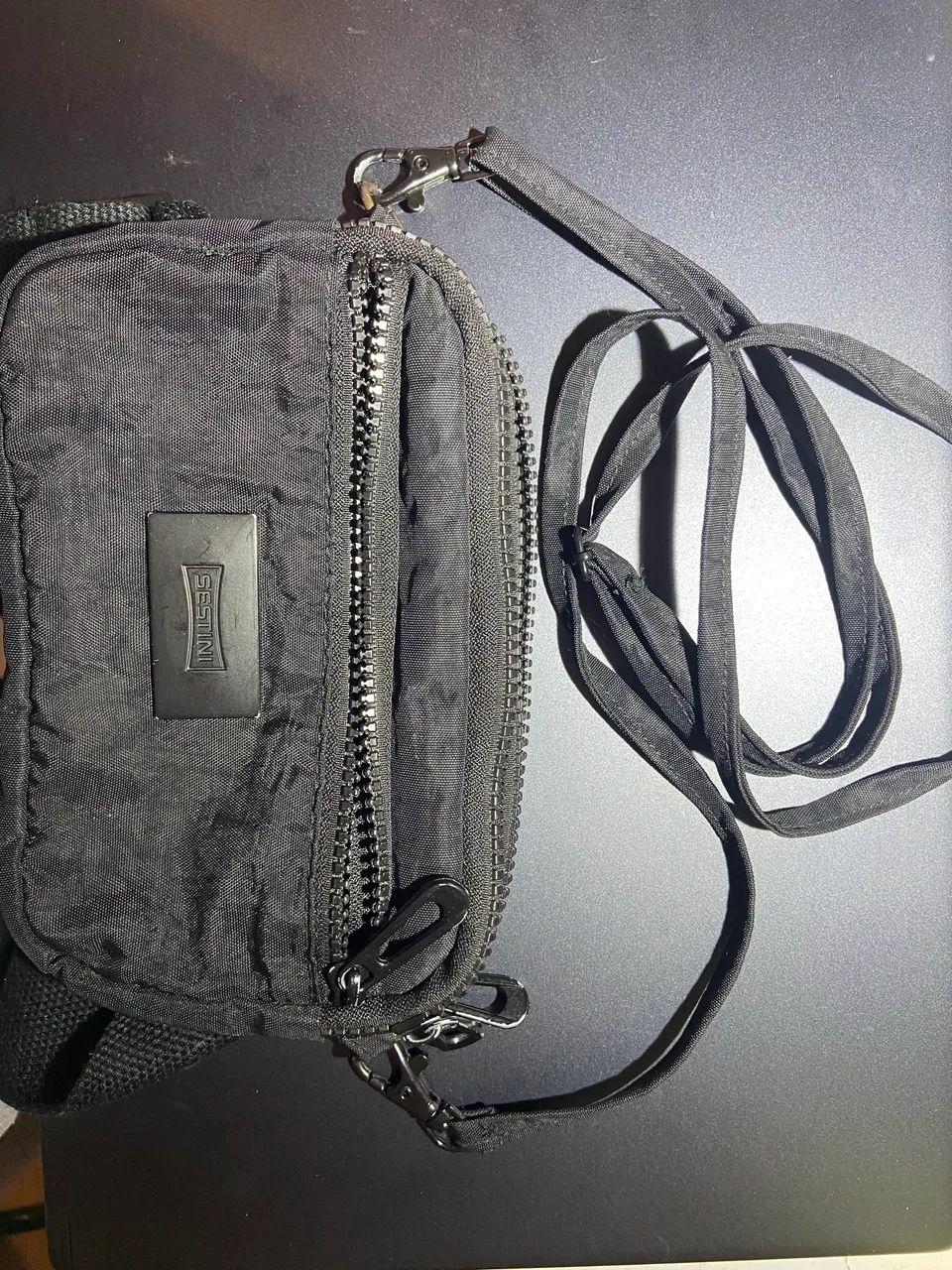 bolsa preta sestini (nunca usada) - Foto 5