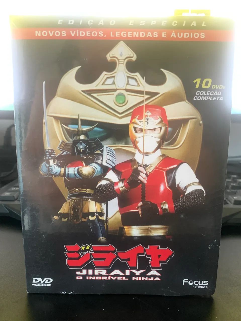 Jiraya Box DVD completo e lacrado