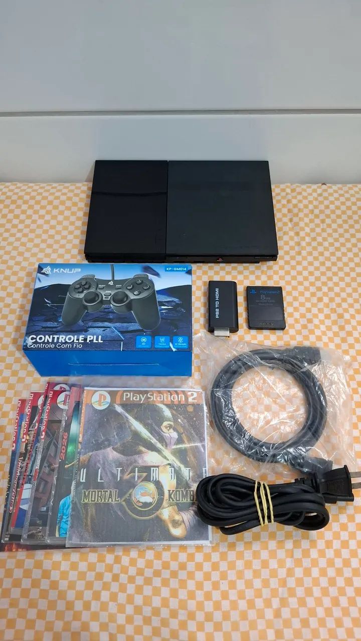 Ps2 completo com jogos !