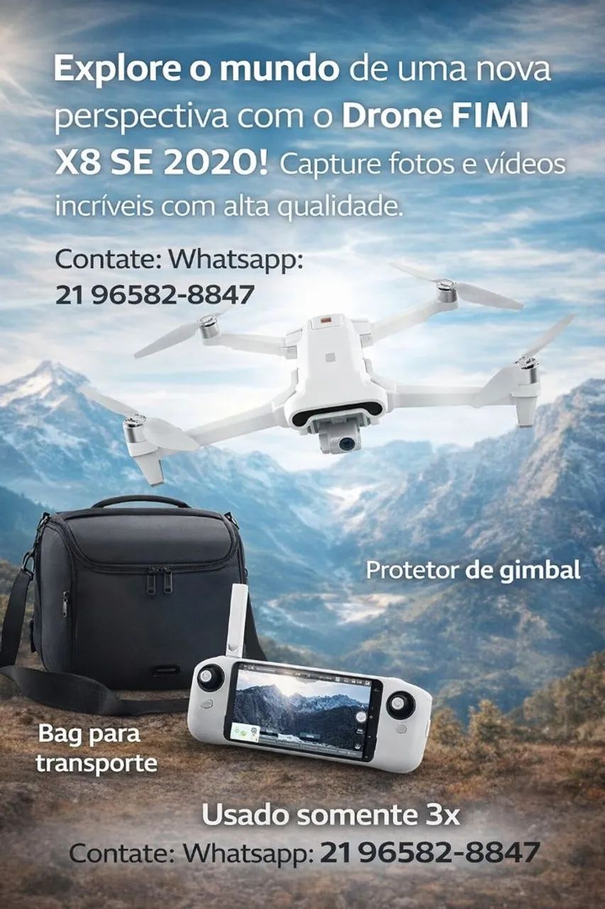 VENDO DRONE FIMI X8 