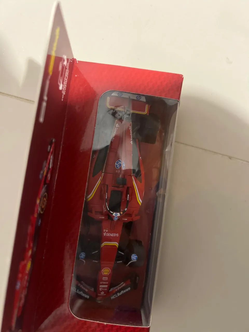 Carrinho da Ferrari fórmula 1 limitado da shell  - Foto 3