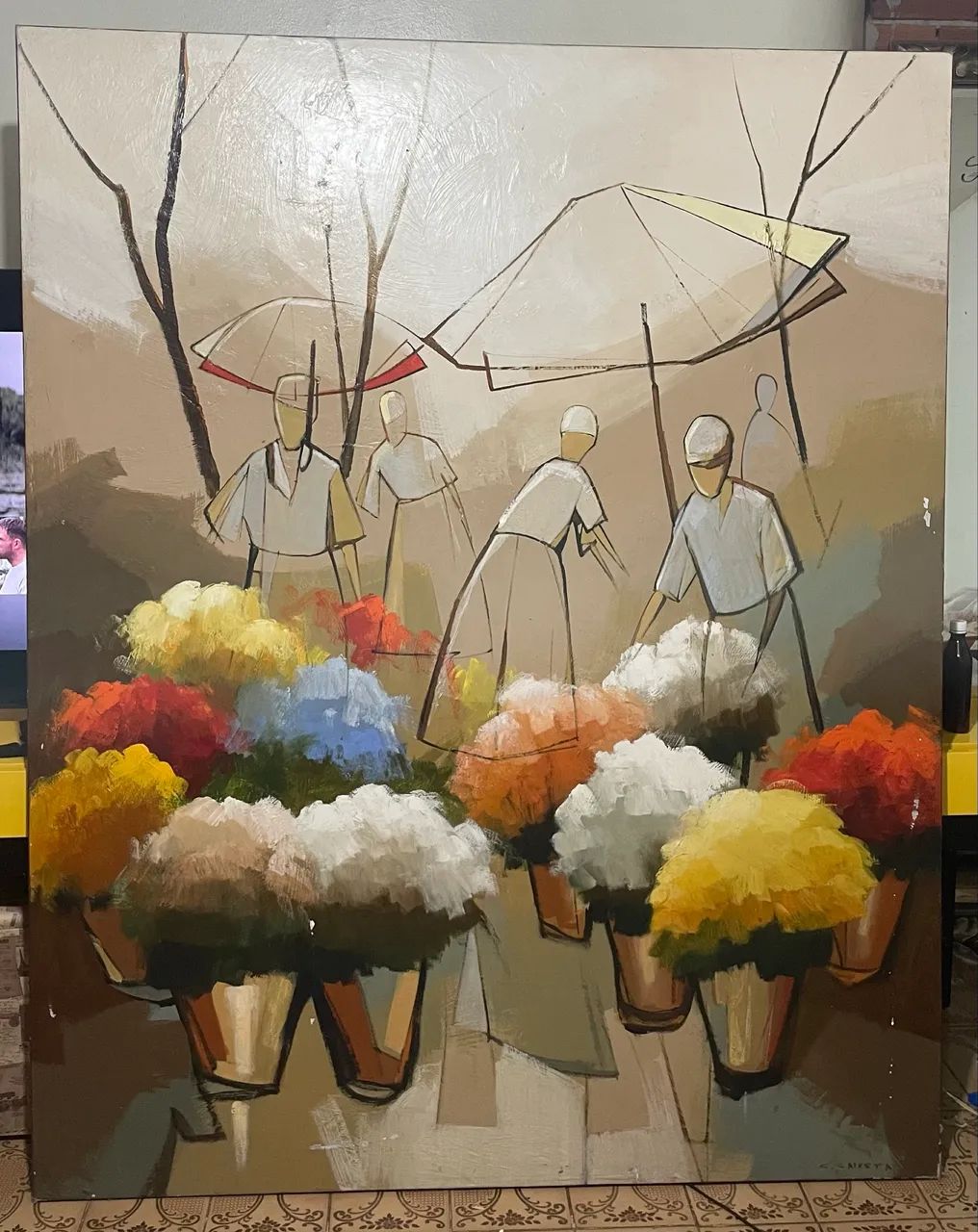 Quadro de C.CAIXETA