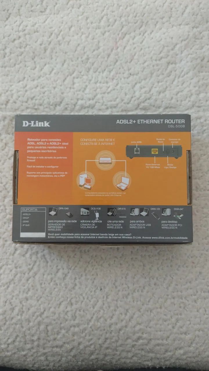 Modem Roteador ADSL2+ ETHERNET ROUTER - Foto 2