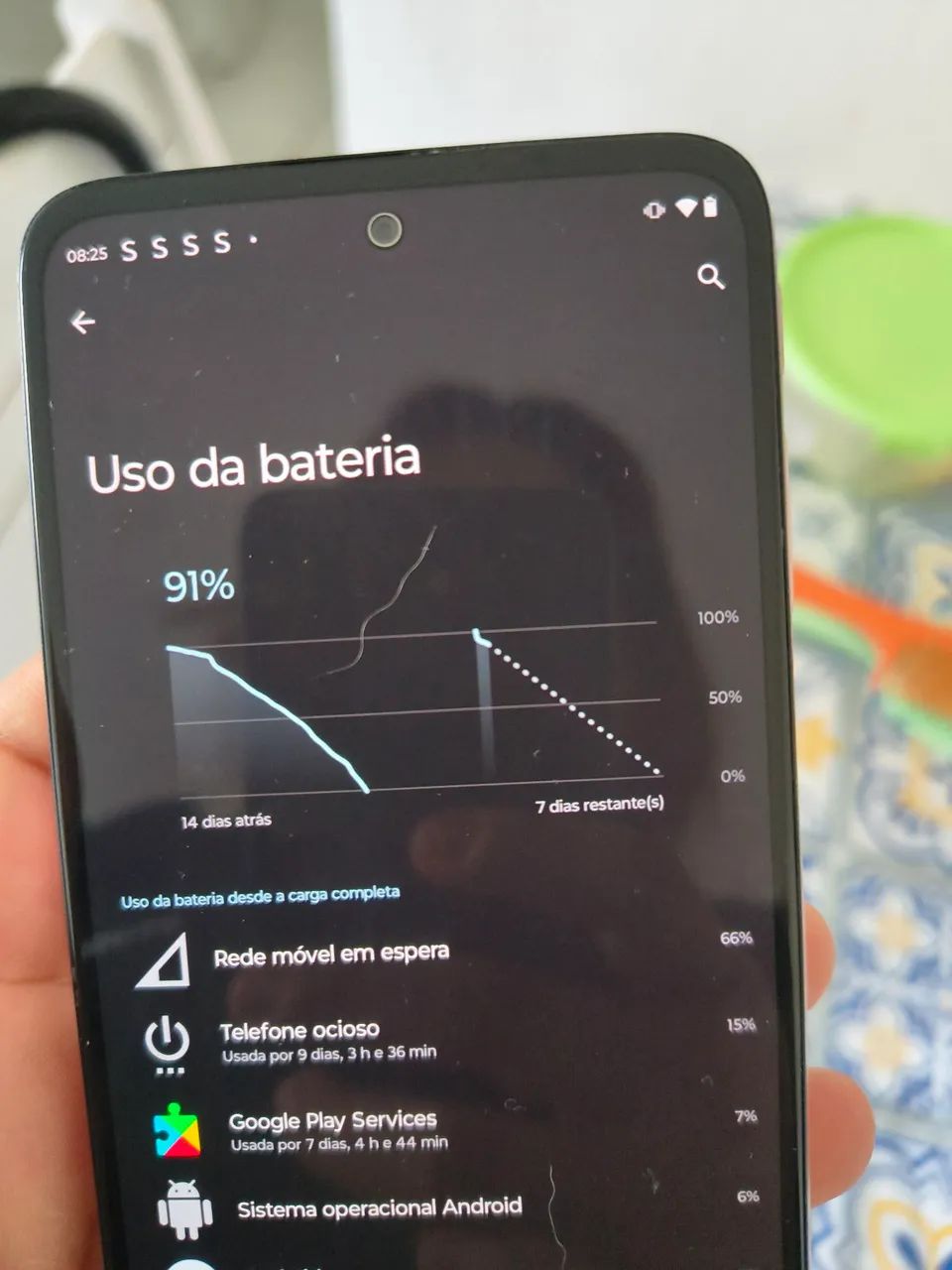  Celular moto G41, 128gb e 4 de RAM, - Foto 2