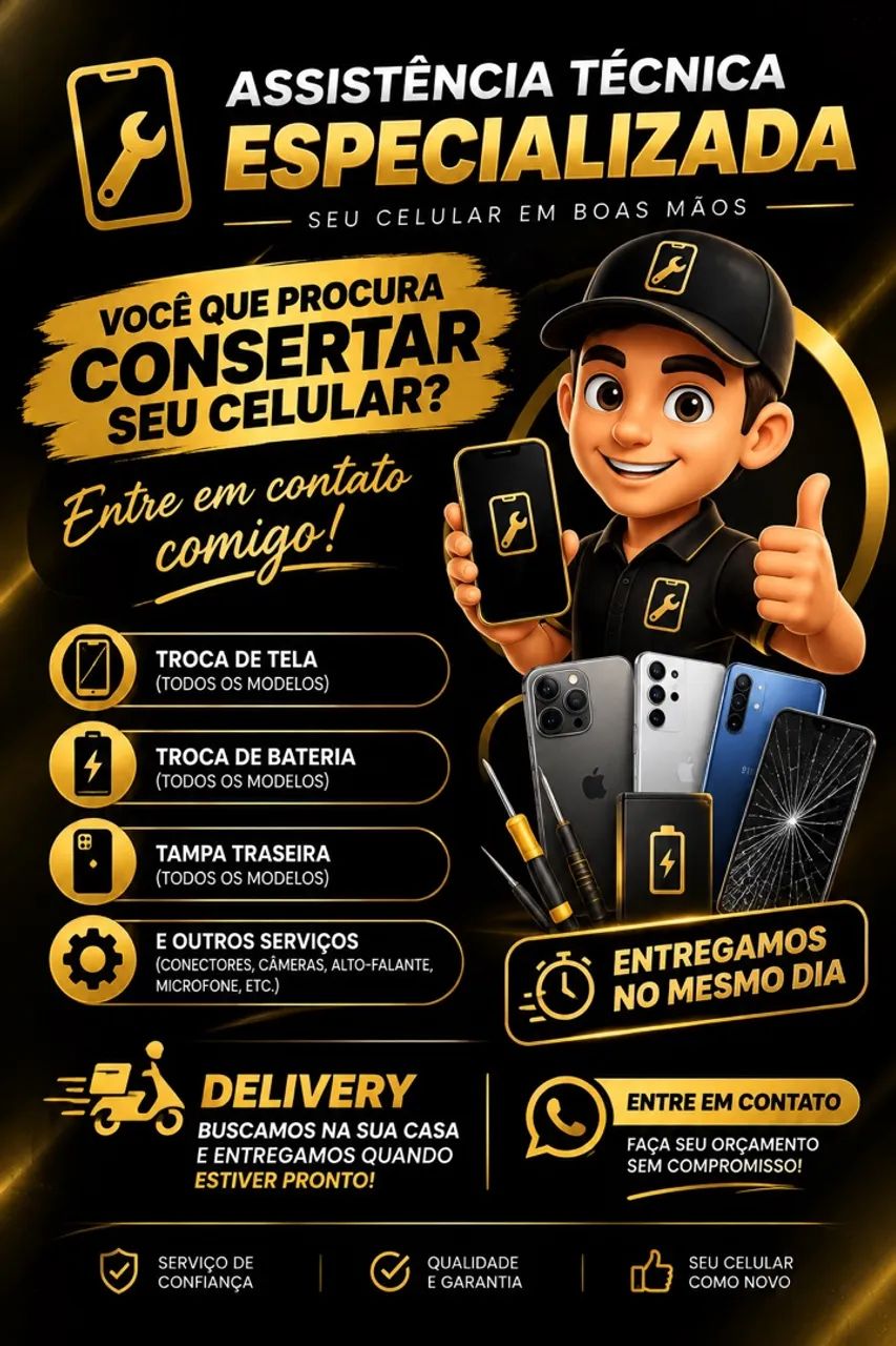 ASSISTÊNCIA TÉCNICA RÁPIDA!