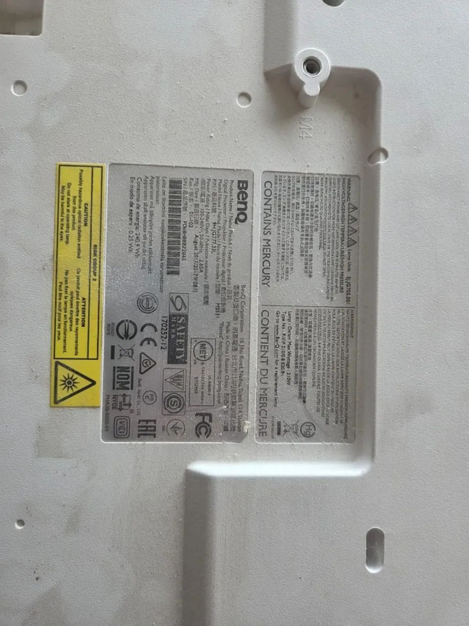 Projetor BenQ MS531 3300lm branco - Foto 4