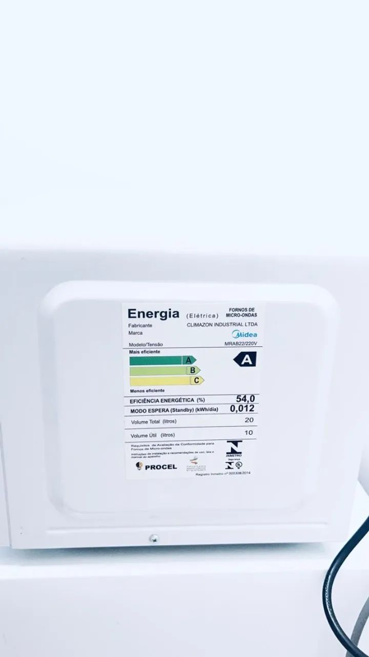 Microondas Midea 20 litros 