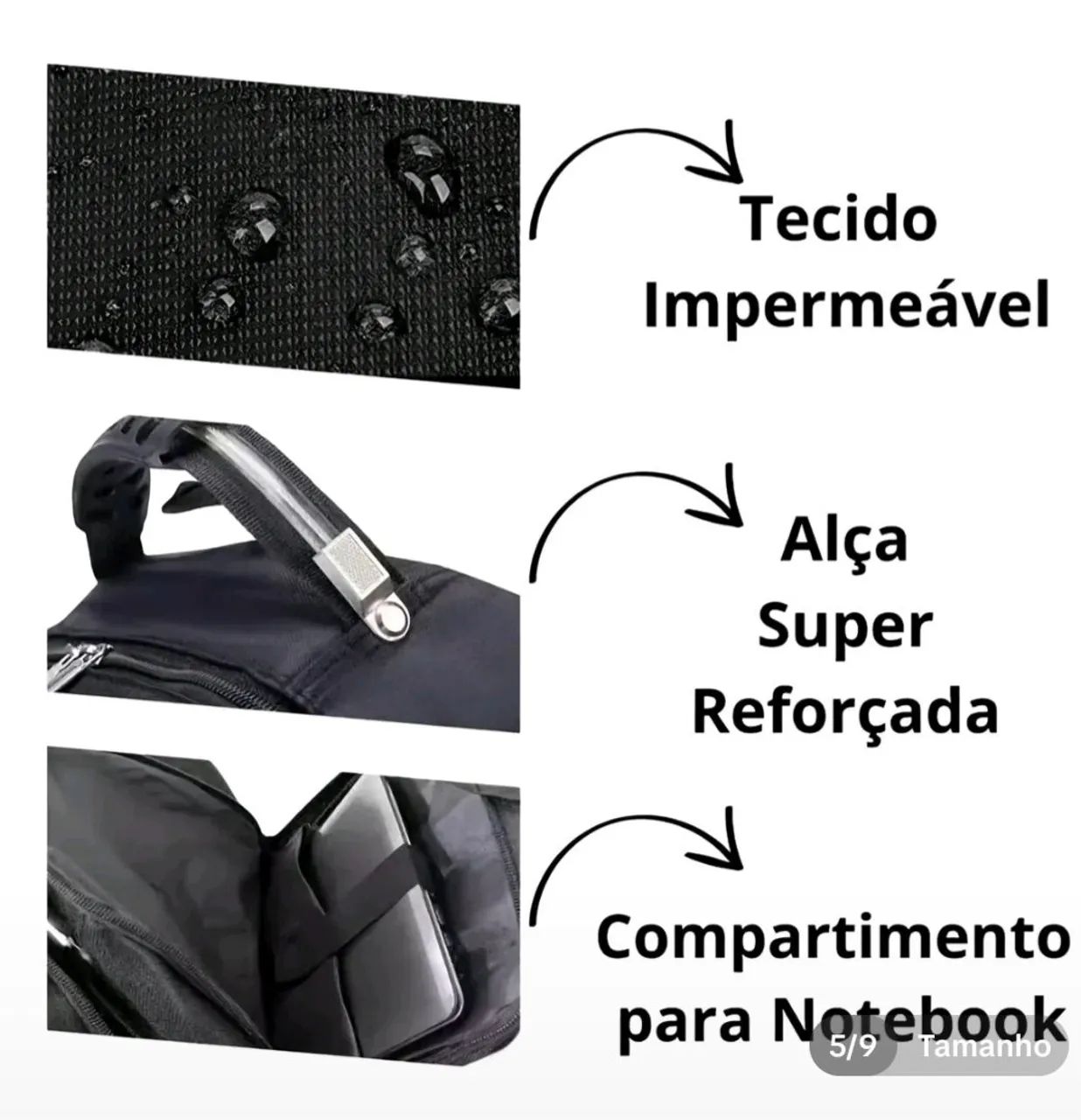 Mochila impermeável  - Foto 2