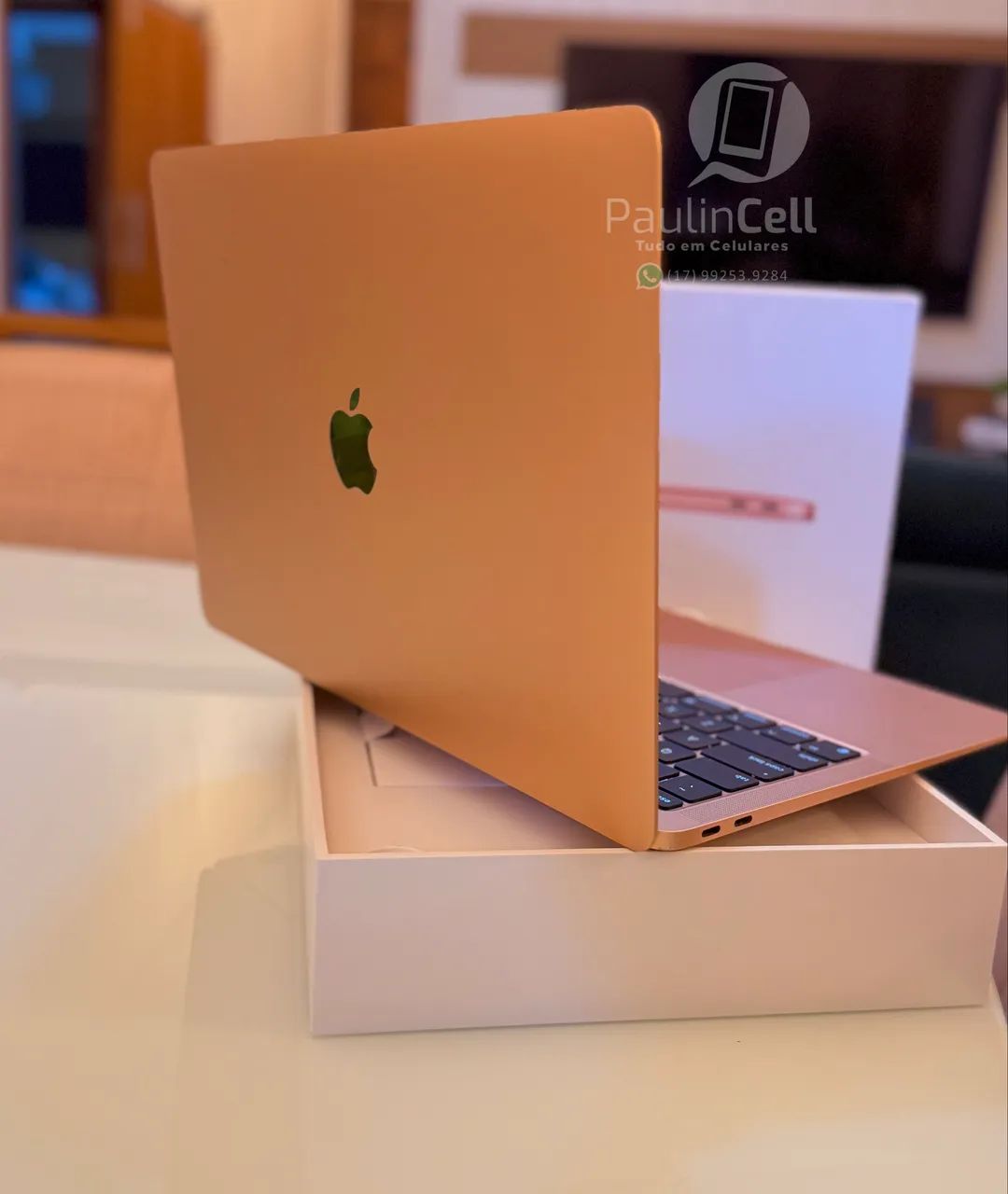 Macbook Air M1 256gb Rose completo - Notebooks - Vila Imperial