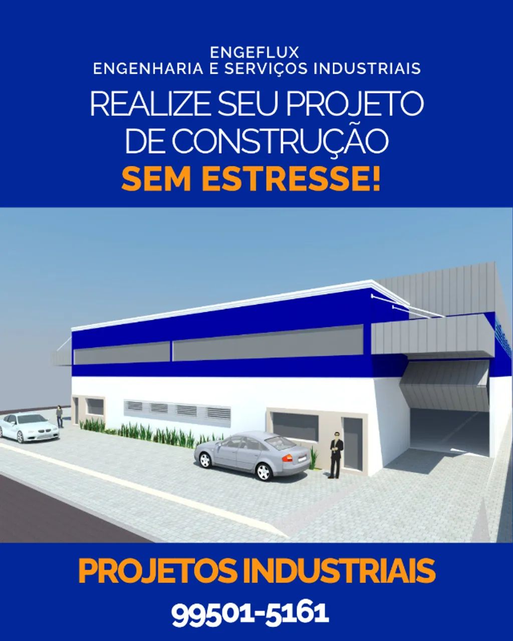 Projetos e Obras no setor Industrial