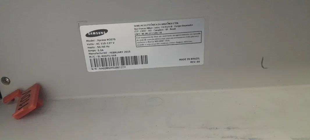 IMPRESSORA MULTIFUNCIONAL A LASER SAMSUNG M2070 - Foto 3