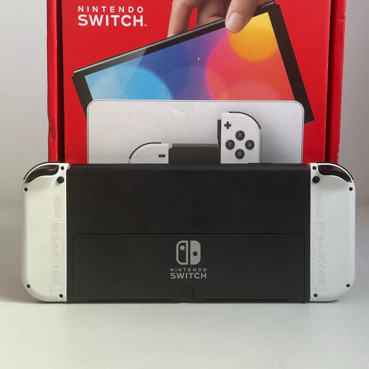 Nintendo Switch Oled Desbloqueado 128gb Usado - Foto 3