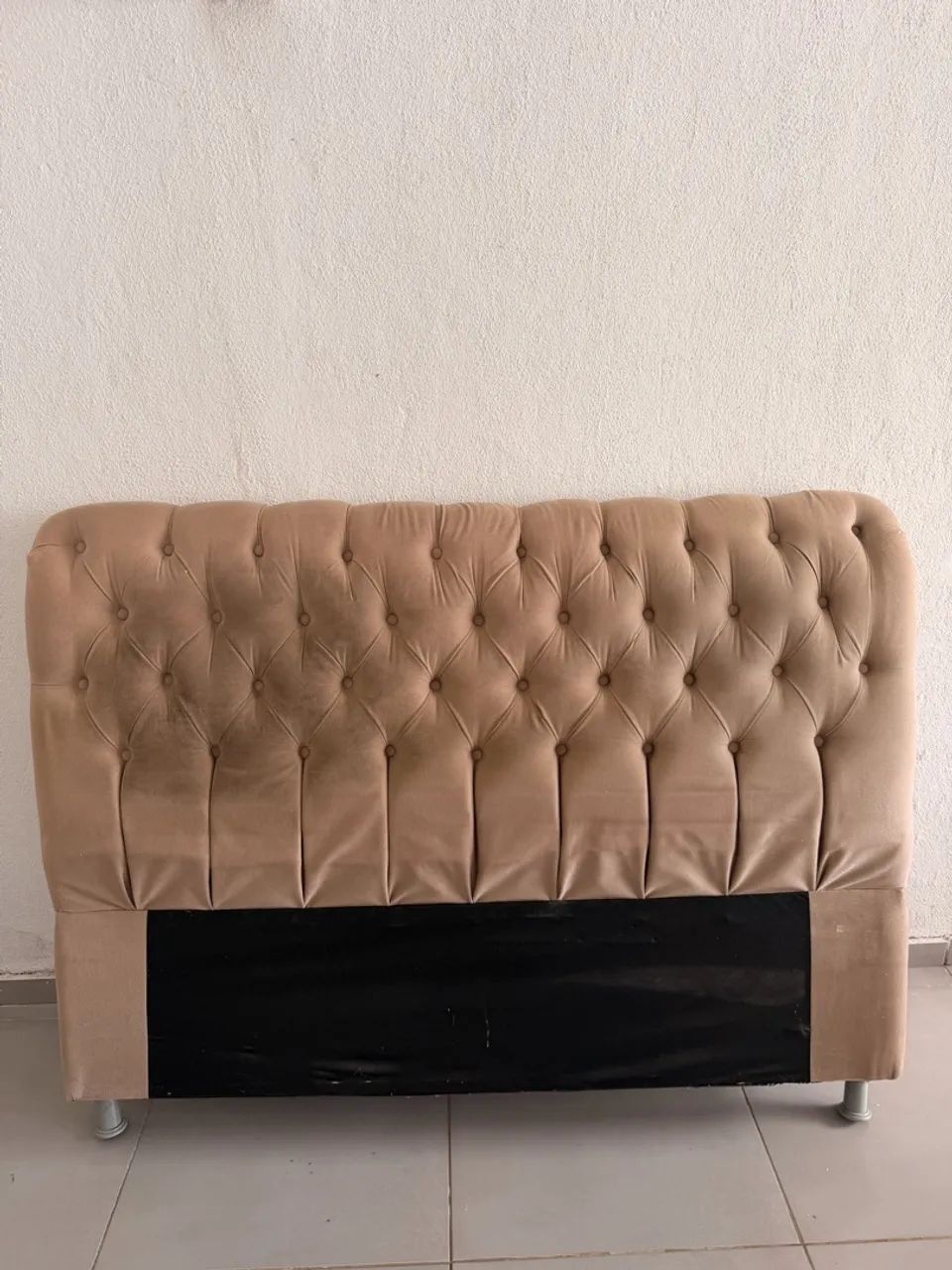 Cabeceira de cama casal acolchoado  - Foto 3