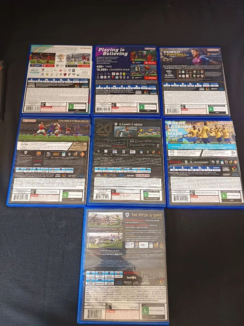 Coleção Jogos Pro Evolution Soccer PS4  - Foto 2
