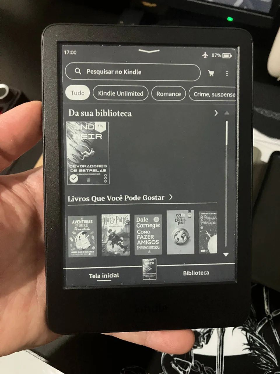 Kindle 11 geração 16GB + CASE - SemiNovo - Foto 5