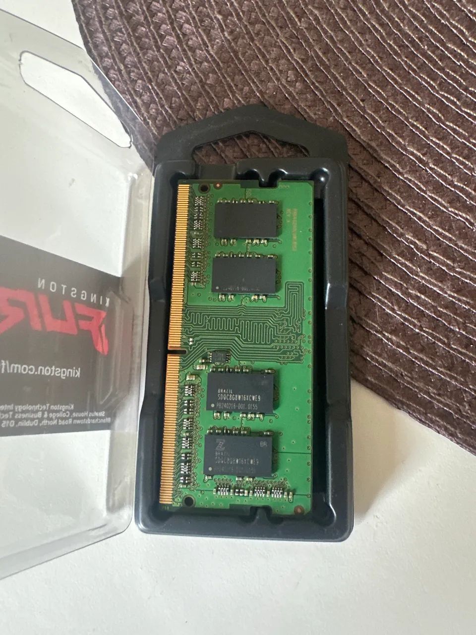 2 Memórias ram 4GB