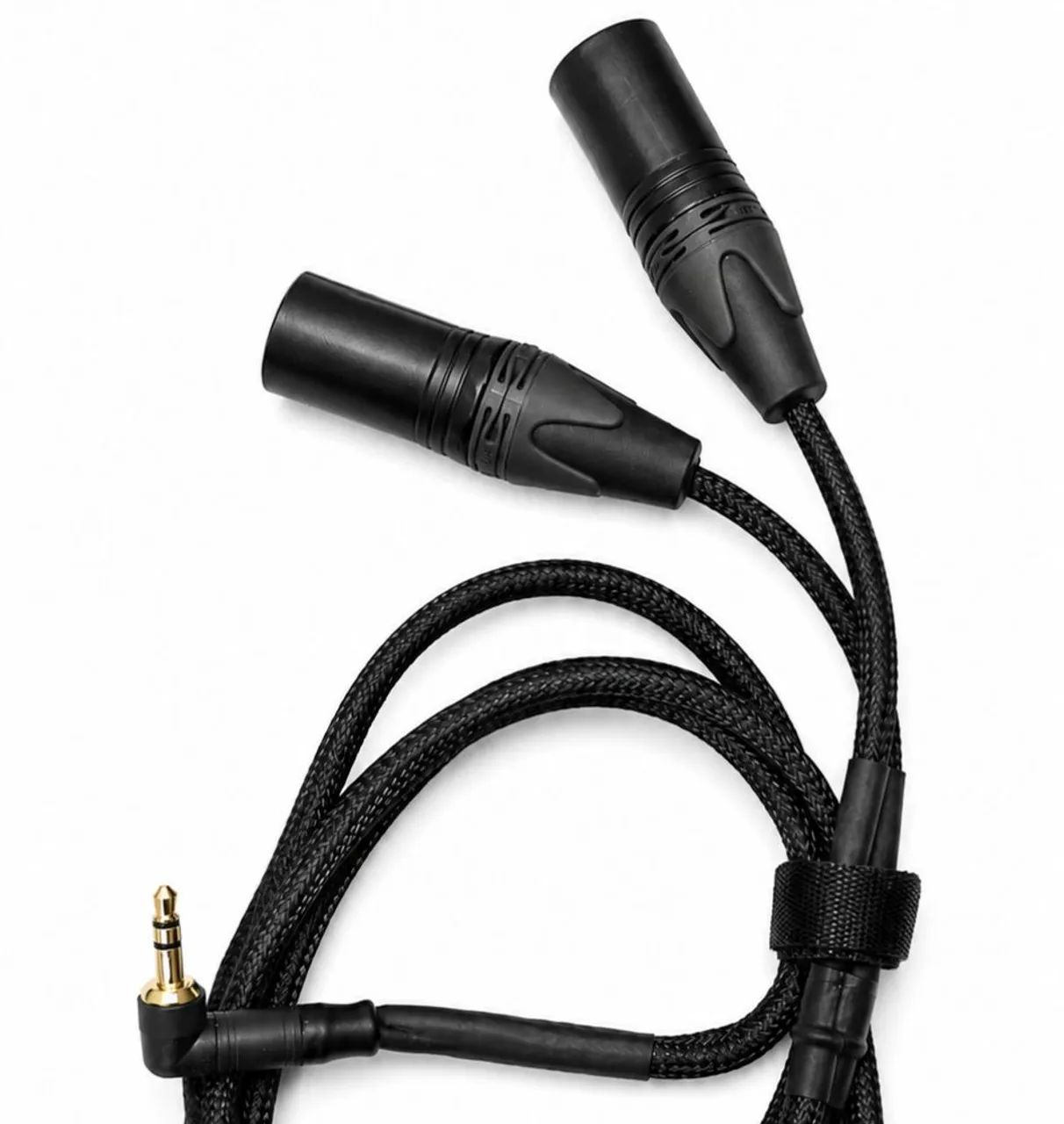CABO Y DE ÁUDIO P2 ESTÉREO PARA 2x XLR MACHO COM CONECTORES NEUTRIK - Foto 4