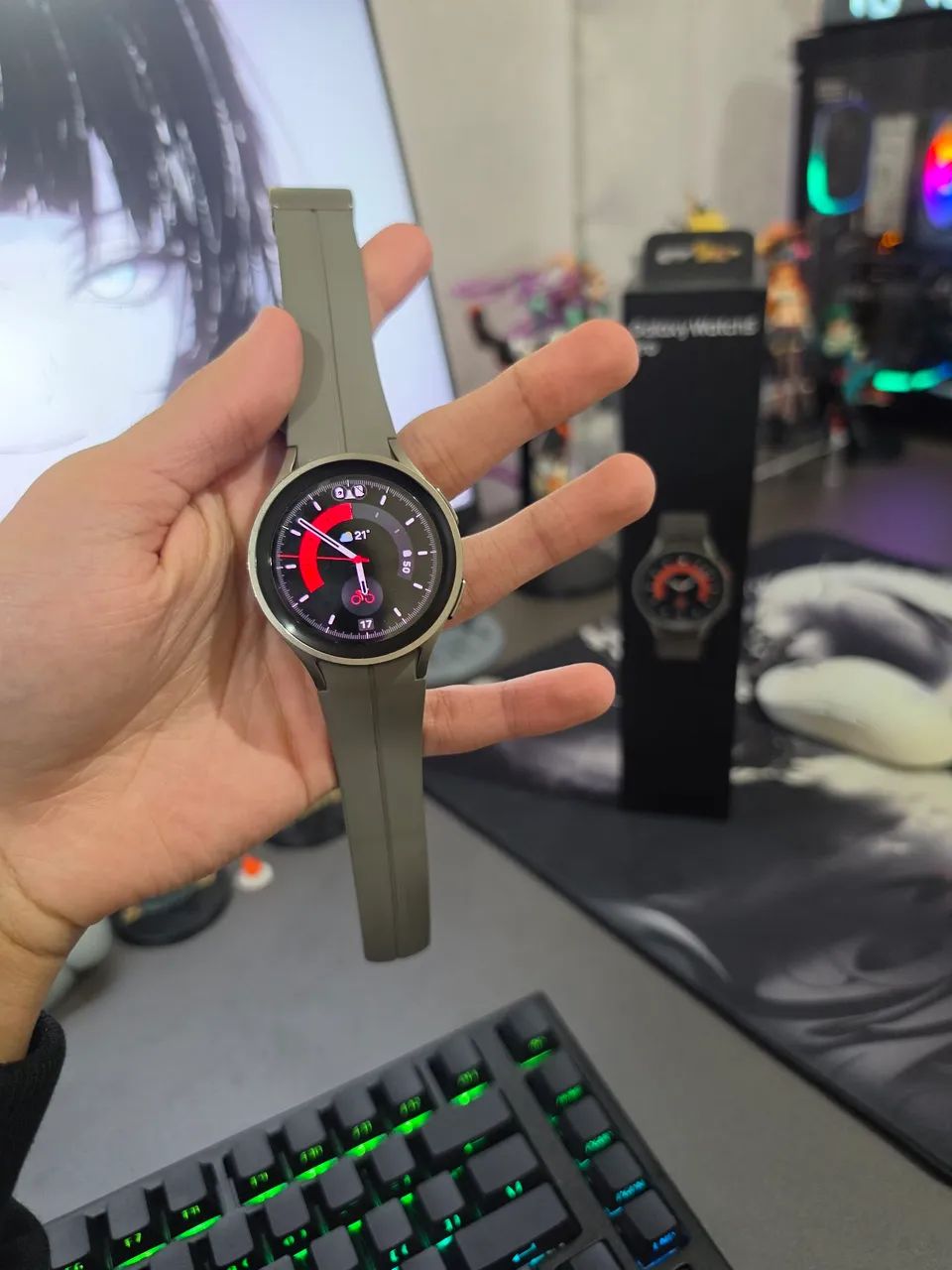 Samsung Galaxy Watch 5 Pro 55mm perfeito!!! - Foto 2
