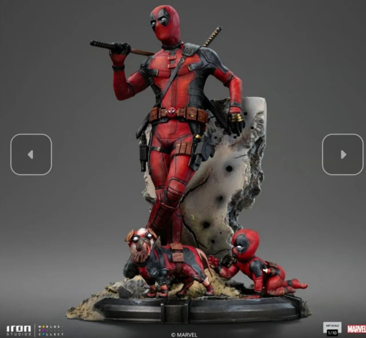 Deadpool Iron Studios Deadpool e Wolverine - Foto 3