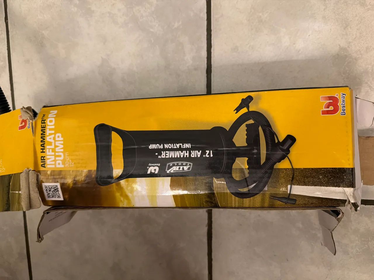 Bomba Manual para colchão de ar 