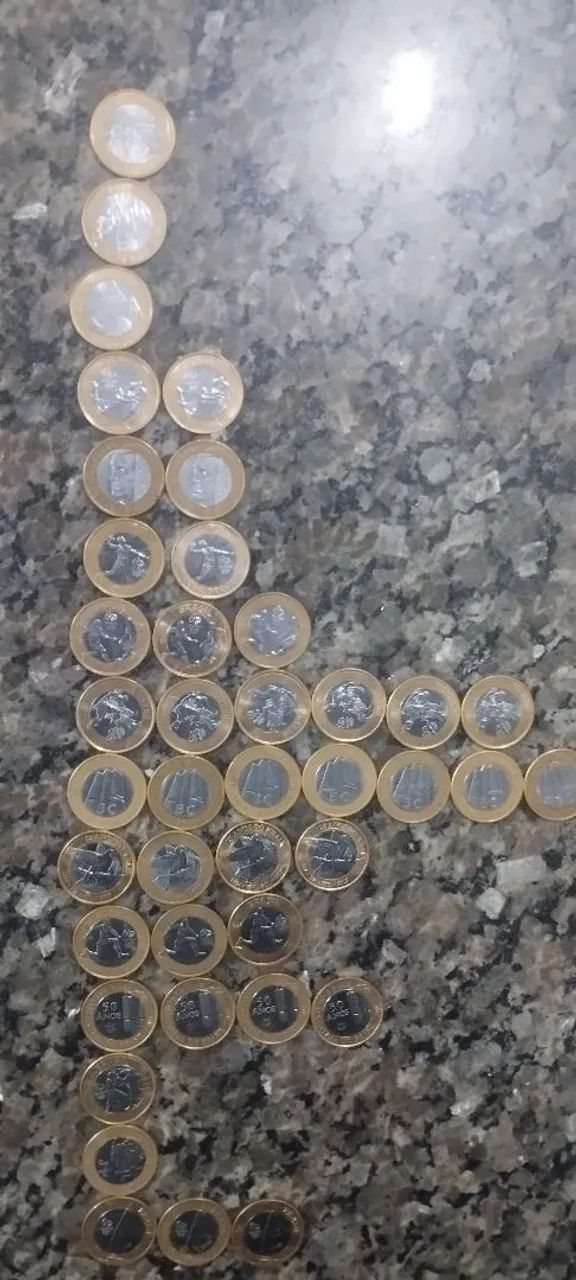 Moedas antigas de 5 a 150 - Foto 2
