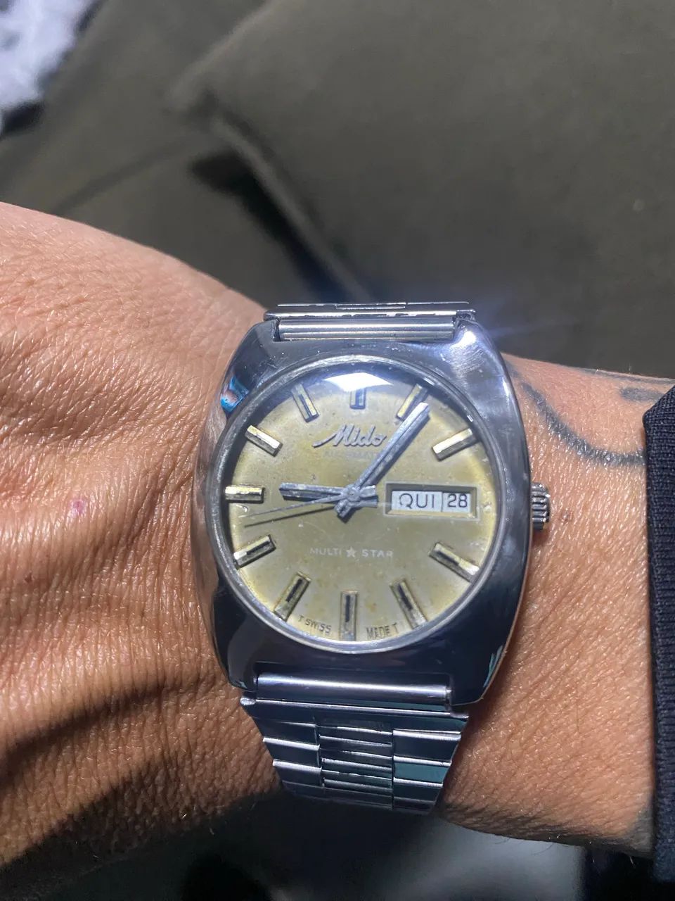 Mido Multistar automático, pulseira original revisado  - Foto 2