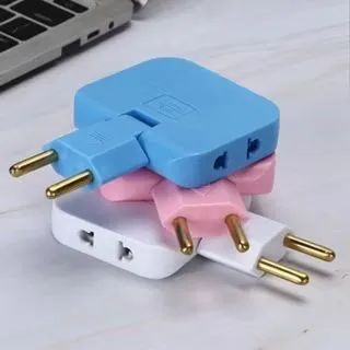 Adaptador de tomada articulado dobrável  - Foto 3