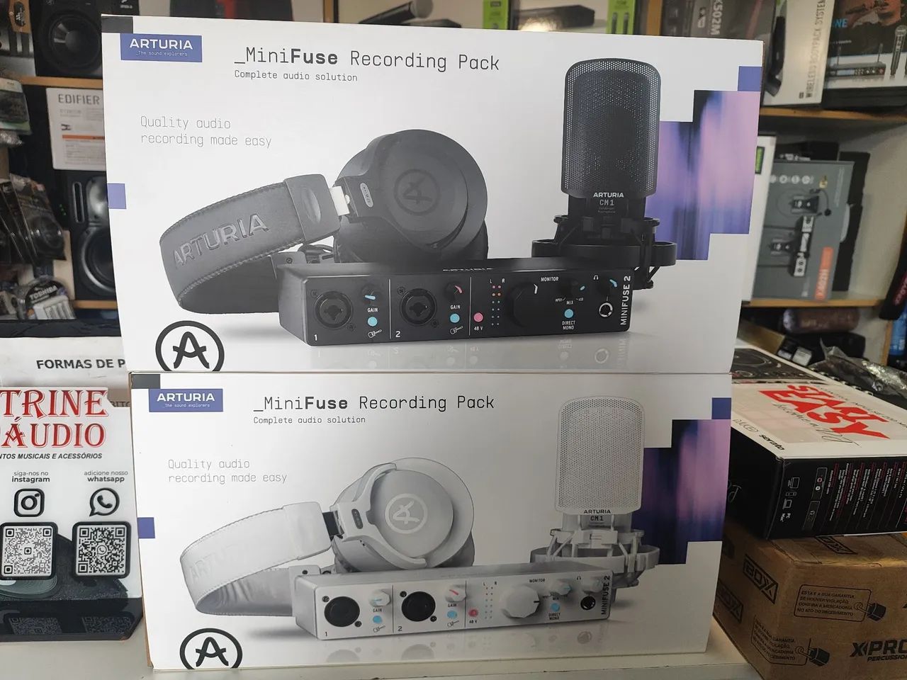 Kit Arturia Minifuse Recording Pack - Foto 2
