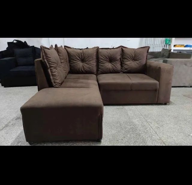 Brown Corner Sofa439340392430981120
