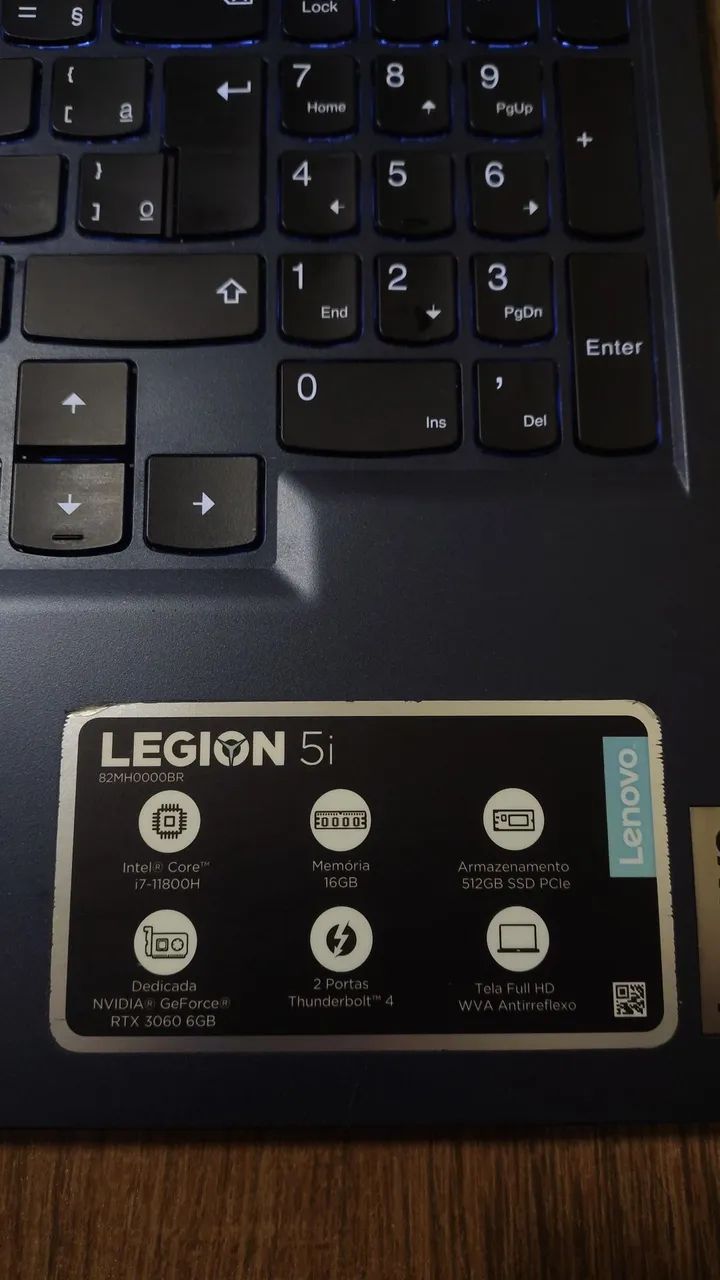 Notebook Lenovo Legion 5i  - Foto 3