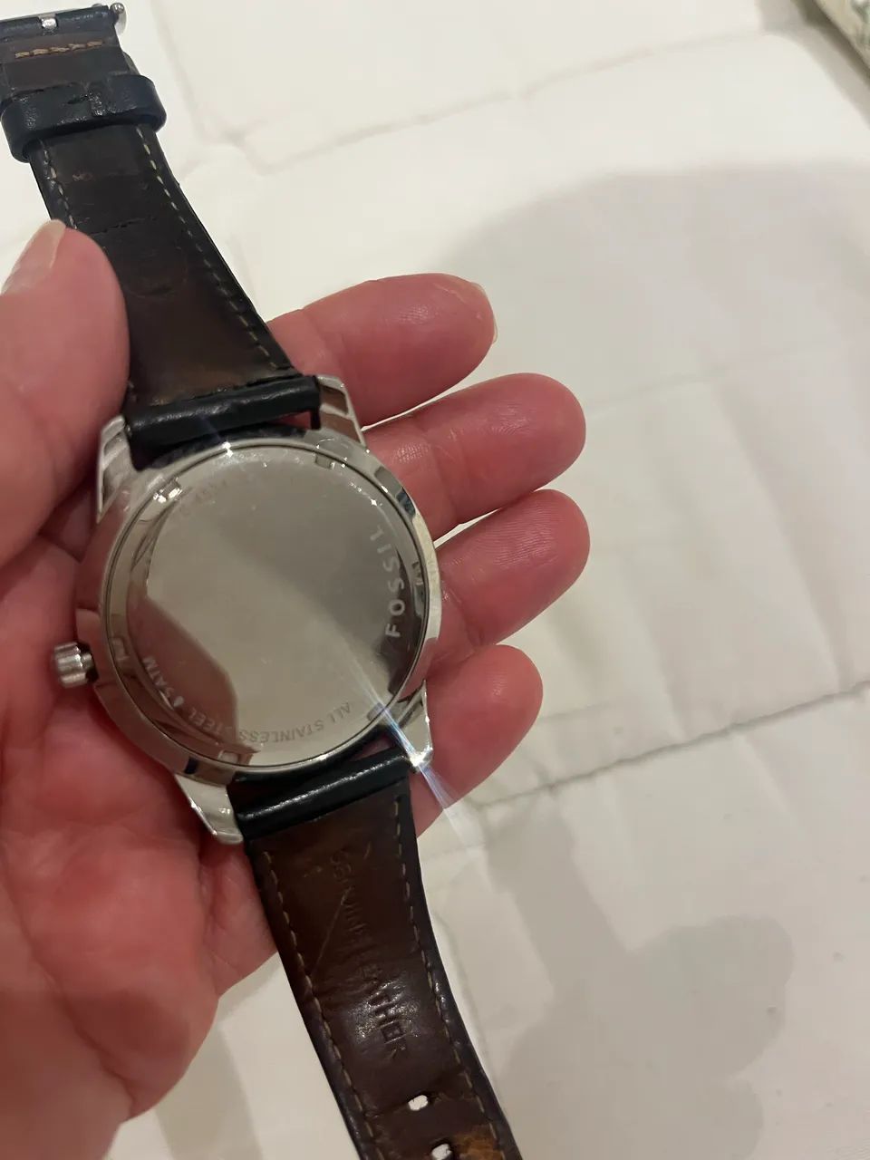 VENDO RELÓGIO FÓSSIL MASCULINO! - Foto 2
