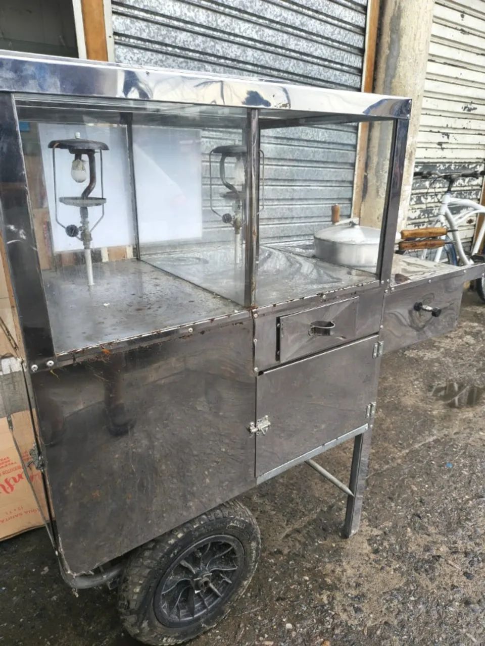 CARRINHO DE PIPOCA - PRONTO PARA USAR! - Foto 4