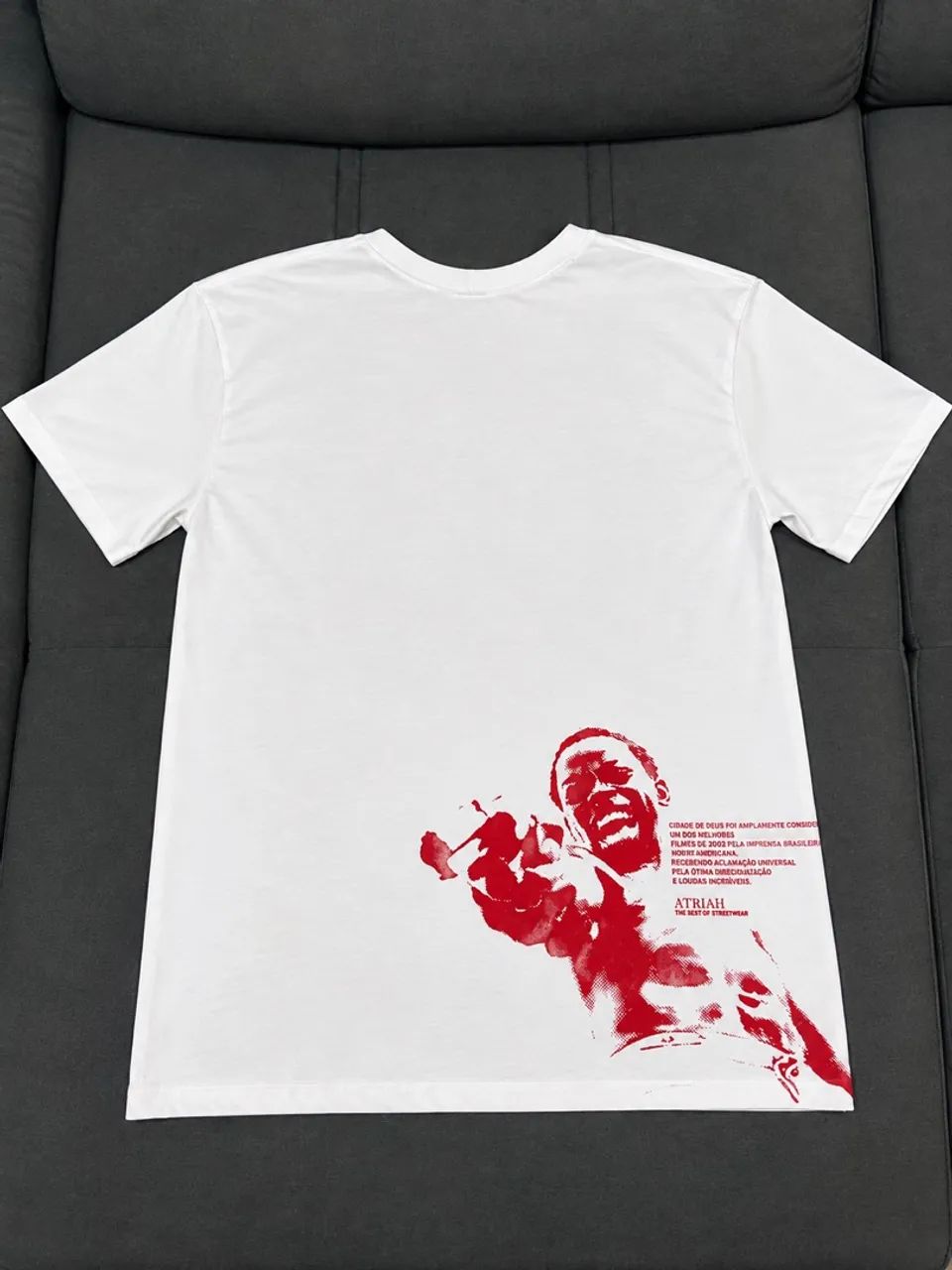 Camiseta oversized atriah cidade de Deus  - Foto 3